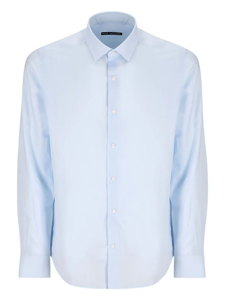  Raf Moore Button-down Shirt - Blue 