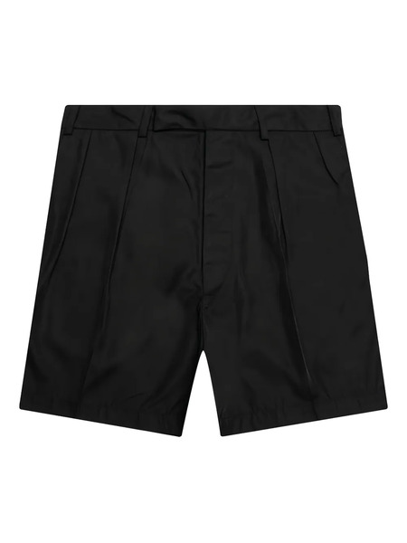  Raf Simons Double-pleat Shorts - Black 