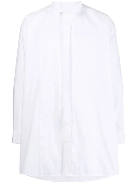  Raf Simons Logo-patch Button-up Shirt - White 