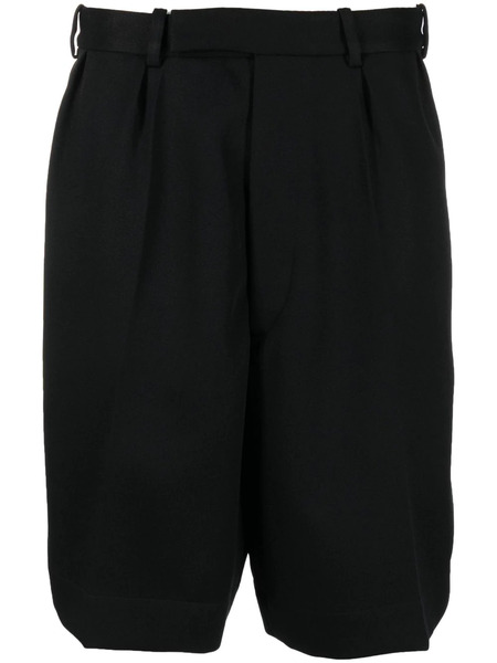  Raf Simons Mid-rise Drop-crotch Shorts - Black 