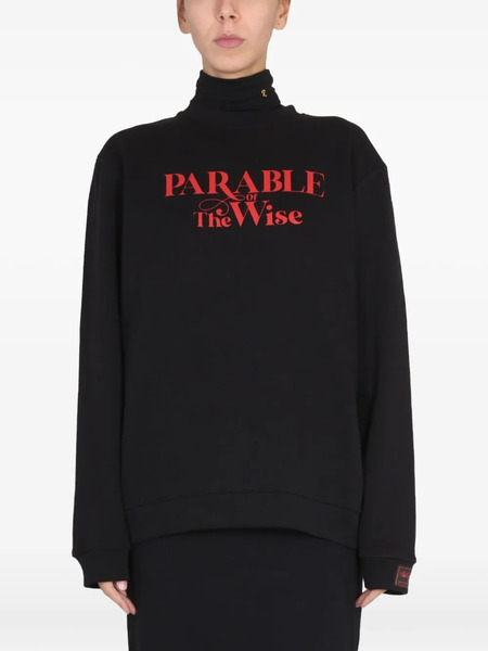  Raf Simons Round-neck Sweatshirt - Black 