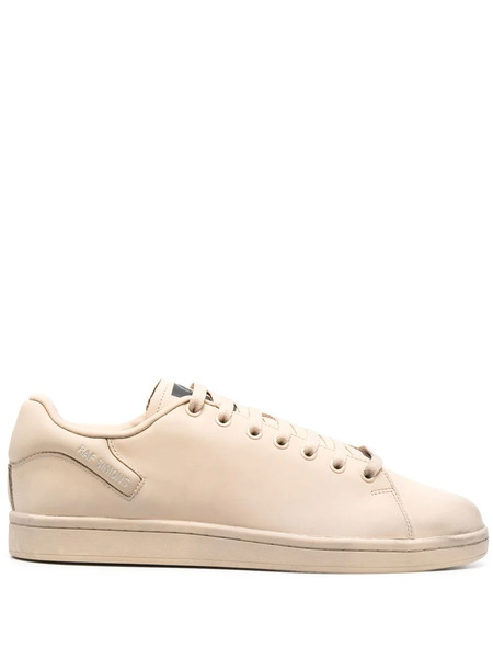  Raf Simons Round-toe Lace-up Sneakers - Neutrals 