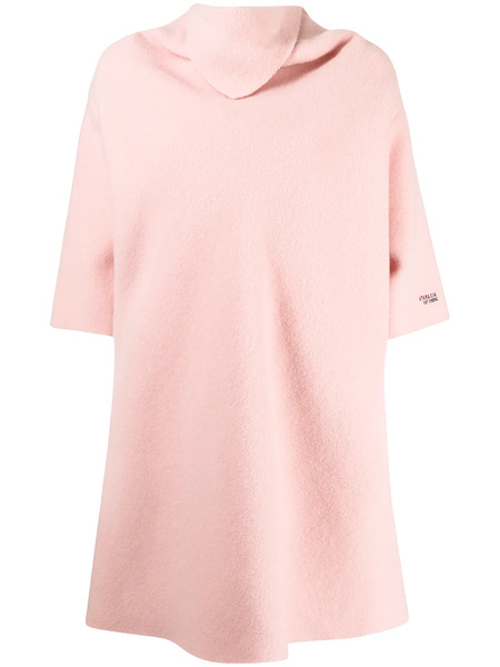  Raf Simons Scarf-neck Jumper - Pink 