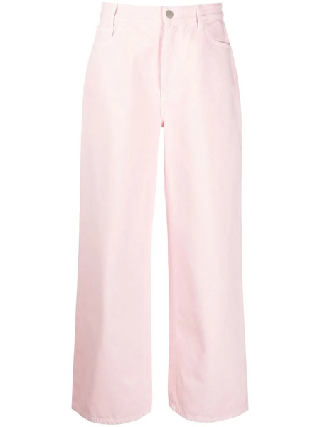  Raf Simons Wide-leg Denim Jeans - Pink 
