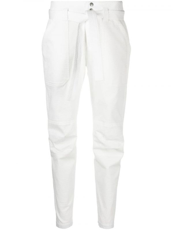  Rag & Bone Abby Cotton-blend Trousers - White 