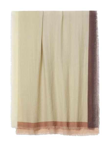  Rag & Bone Astrid Border-fringed Scarf - Neutrals 
