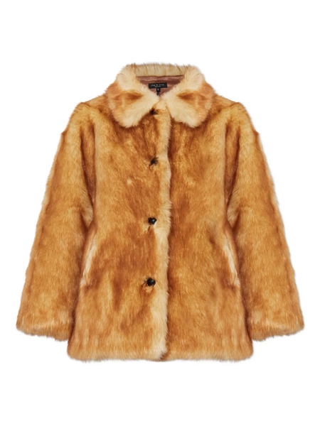  Rag & Bone Brenna Faux-fur Jacket - Brown 