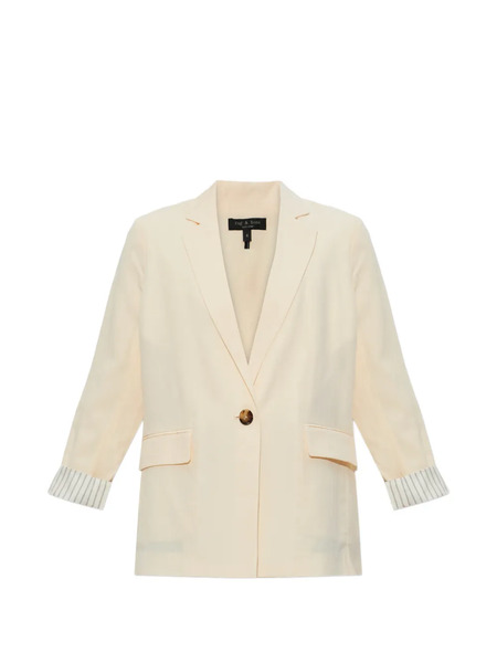  Rag & Bone Button-fastening Blazer - Neutrals 
