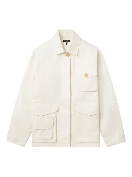  Rag & Bone Button-fastening Pocket Jacket - White 