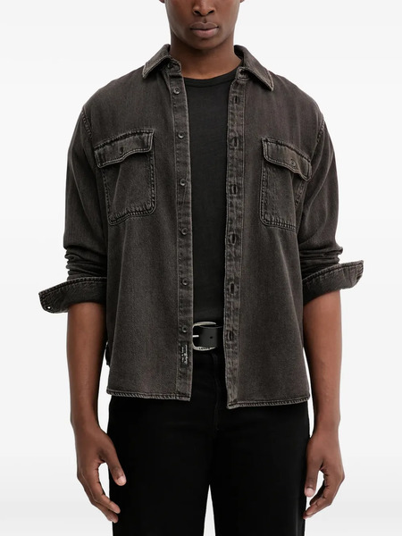  Rag & Bone Buttoned Pocket Overshirt - Brown 