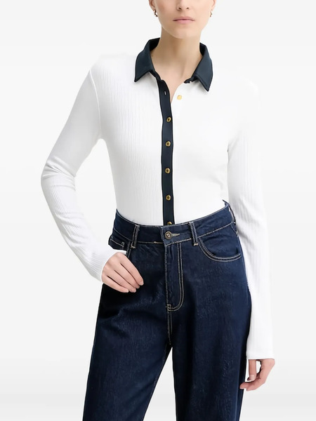 Rag & Bone Contrasting-trim Shirt - White 
