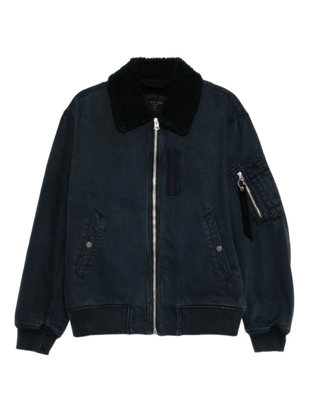  Rag & Bone Denim Bomber Jacket - Graph 