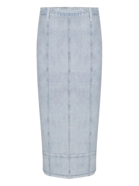  Rag & Bone Denim Panelled Skirt - Blue 