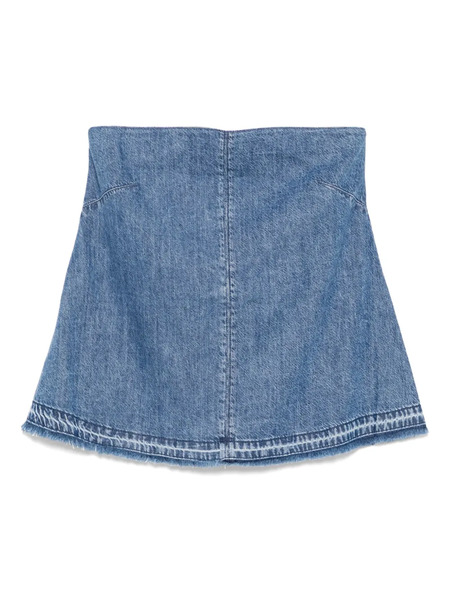  Rag & Bone Denim Skirt - Blue 
