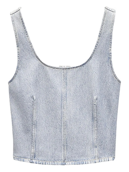  Rag & Bone Denim Vest - Blue 