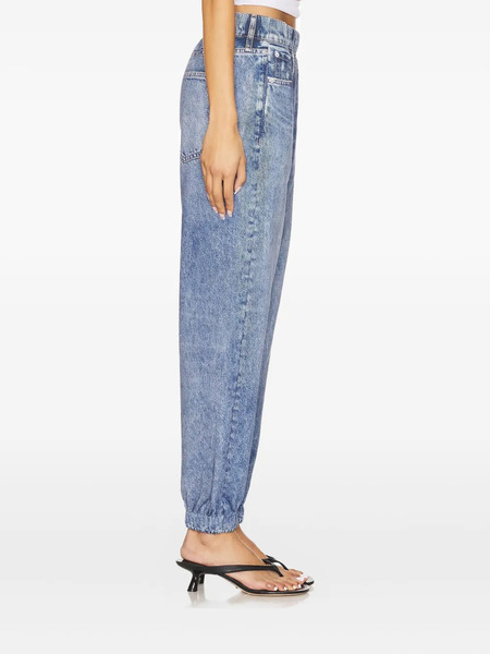  Rag & Bone Elastic-cuff Acid-wash Jeans - Blue 