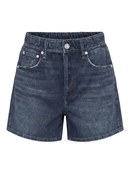  Rag & Bone Frayed Shorts - Blue 
