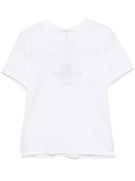  Rag & Bone Logo-stud T-shirt - White 