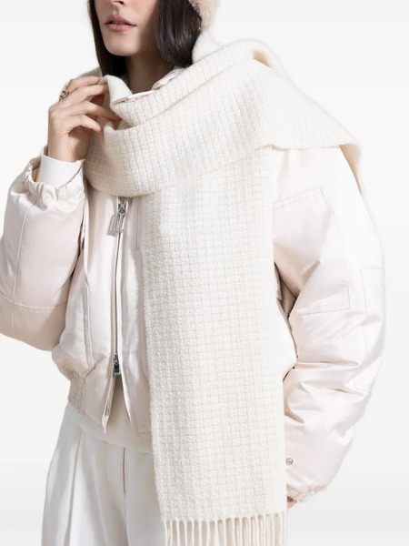  Rag & Bone Mila Fringed Scarf - Neutrals 