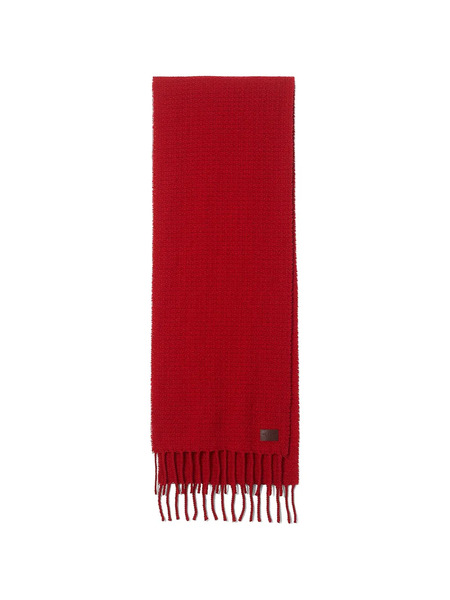  Rag & Bone Mila Fringed Scarf - Red 