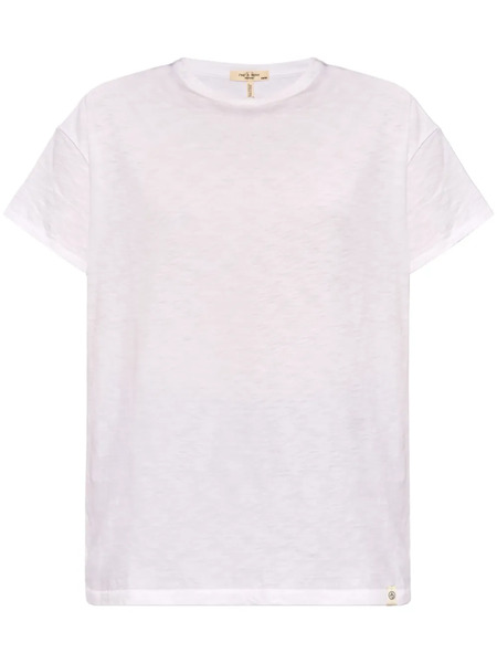  Rag & Bone Mini Slub Crew-neck T-shirt - White 