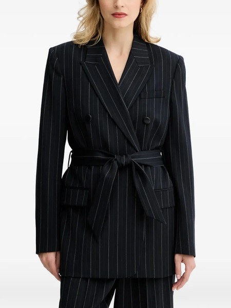  Rag & Bone Pinstripe Double-breasted Blazer - Blue 