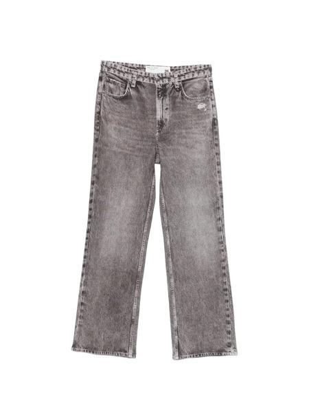  Rag & Bone Raven Distressed Jeans - Grey 