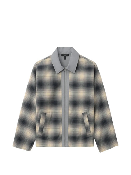  Rag & Bone Reversible Plaid Jacket - Black 