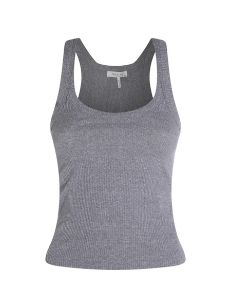  Rag & Bone Ribbed Tank Top - Grey 