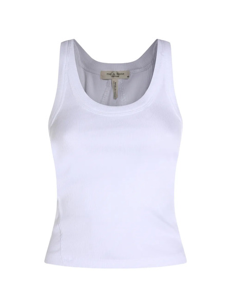  Rag & Bone Ribbed Tank Top - White 