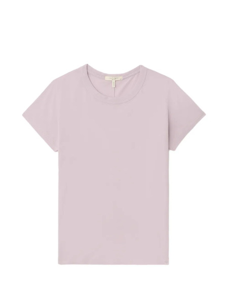  Rag & Bone Ribbed Trim T-shirt - Pink 