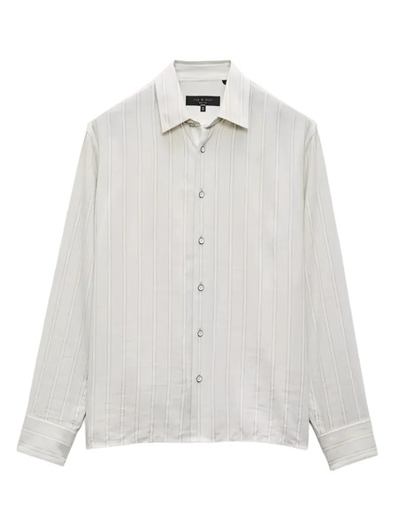  Rag & Bone Striped Buttoned Shirt - Grey 