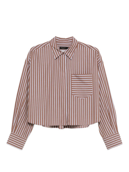  Rag & Bone Striped Shirt - Brown 
