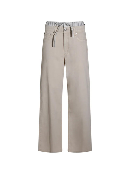 Rag & Bone Striped-waist Drawstring Jeans - Neutrals 