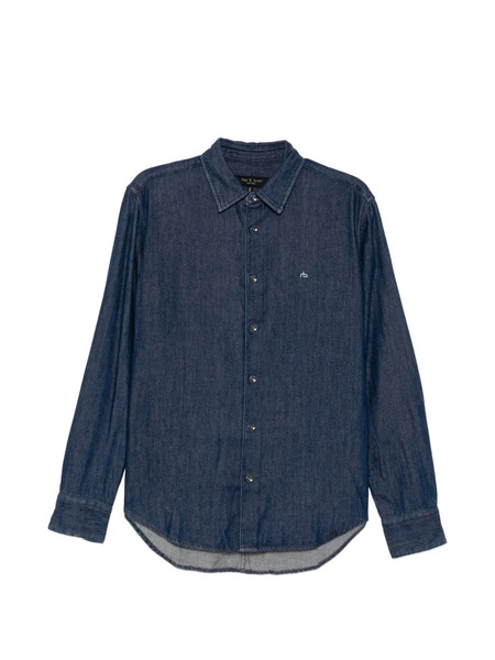  Rag & Bone Tomlin Denim Shirt - Blue 