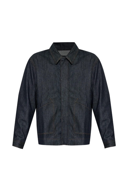  Rag & Bone Zip-up Denim Jacket - Blue 