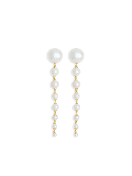  Ragbag Studio Lumora Pearl Drop Earrings - Gold 