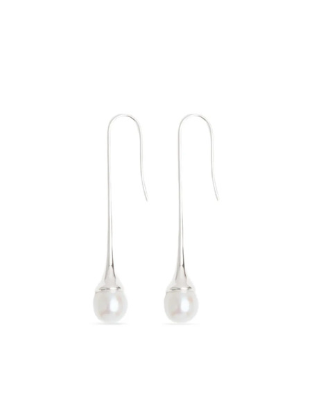  Ragbag Studio Lumora Pearl Drop Earrings - Silver 