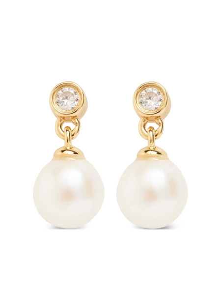  Ragbag Studio Mini Odile Pearl Drop Earrings - Gold 