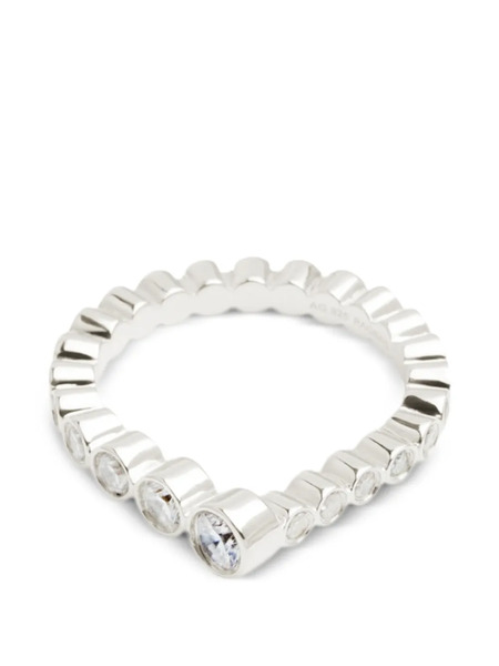  Ragbag Studio Odette Crystal-embellished Ring - Silver 