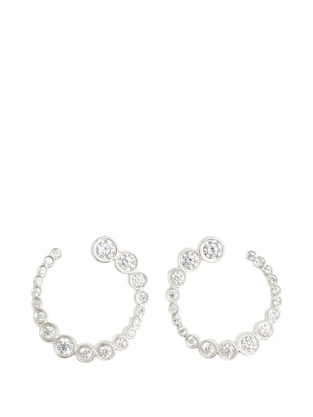  Ragbag Studio Odette 925 Sterling Silver Spiral Earrings 