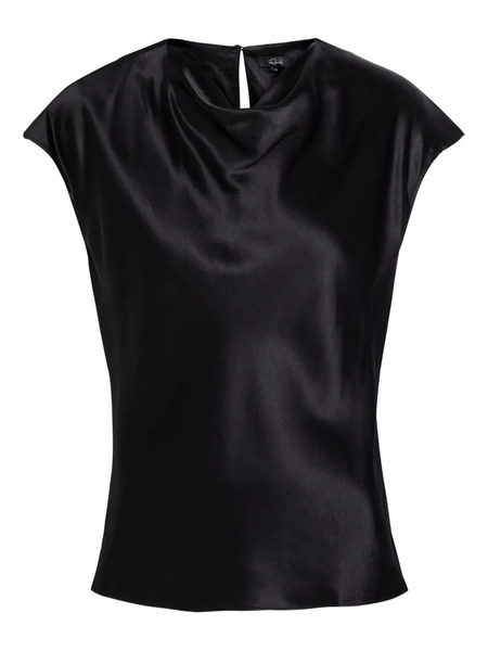  Rails Draped Top - Black 