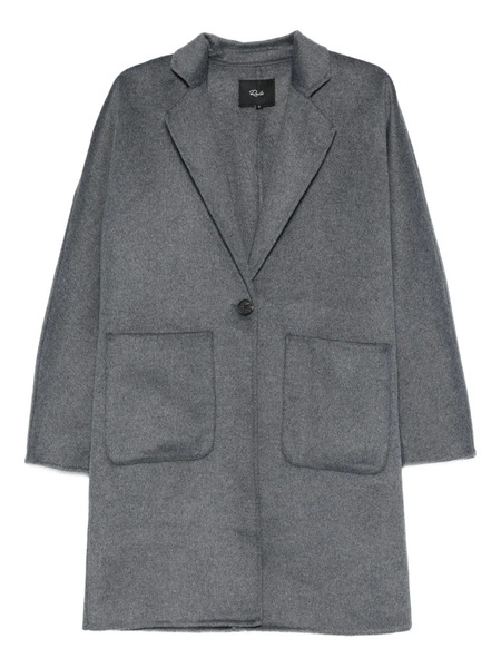  Rails Everest Patch-pocket Single-breasted Coat - Grey 