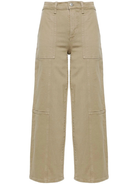  Rails Getty Mid-rise Cropped Jeans - Green 