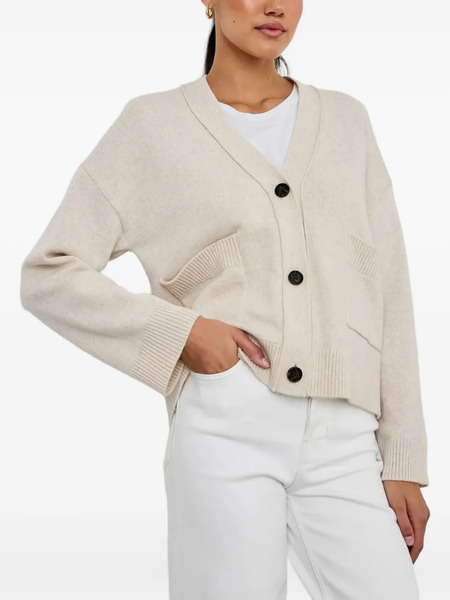  Rails V-neck Cardigan - Neutrals 