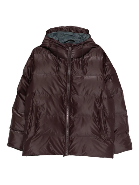  Rains Alta Hooded Zip-fastening Jacket - Red 