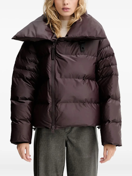  Rains Alta Vision Puffer Jacket - Brown 