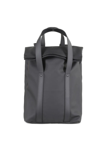  Rains Flap-closure Backpack - Black 
