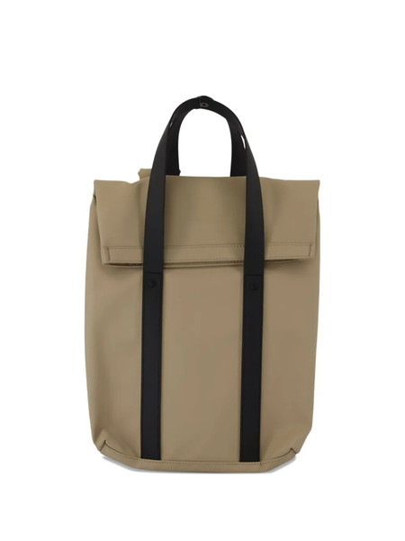  Rains Flap-pocket Shoulder-strap Backpack - Neutrals 