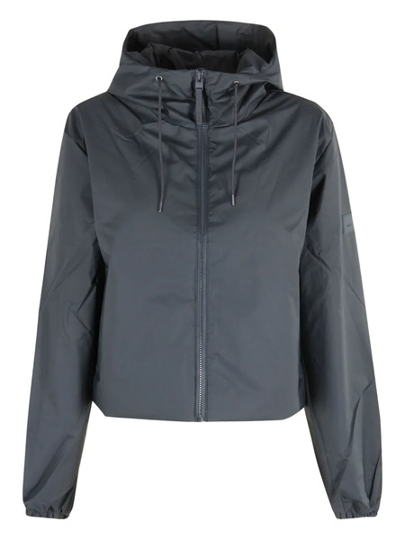  Rains Lohja Short Insulated Hooded Jacket - Grey 